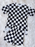 Checkered Short Comfy Set