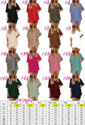 V-neck Adult Comfy Set