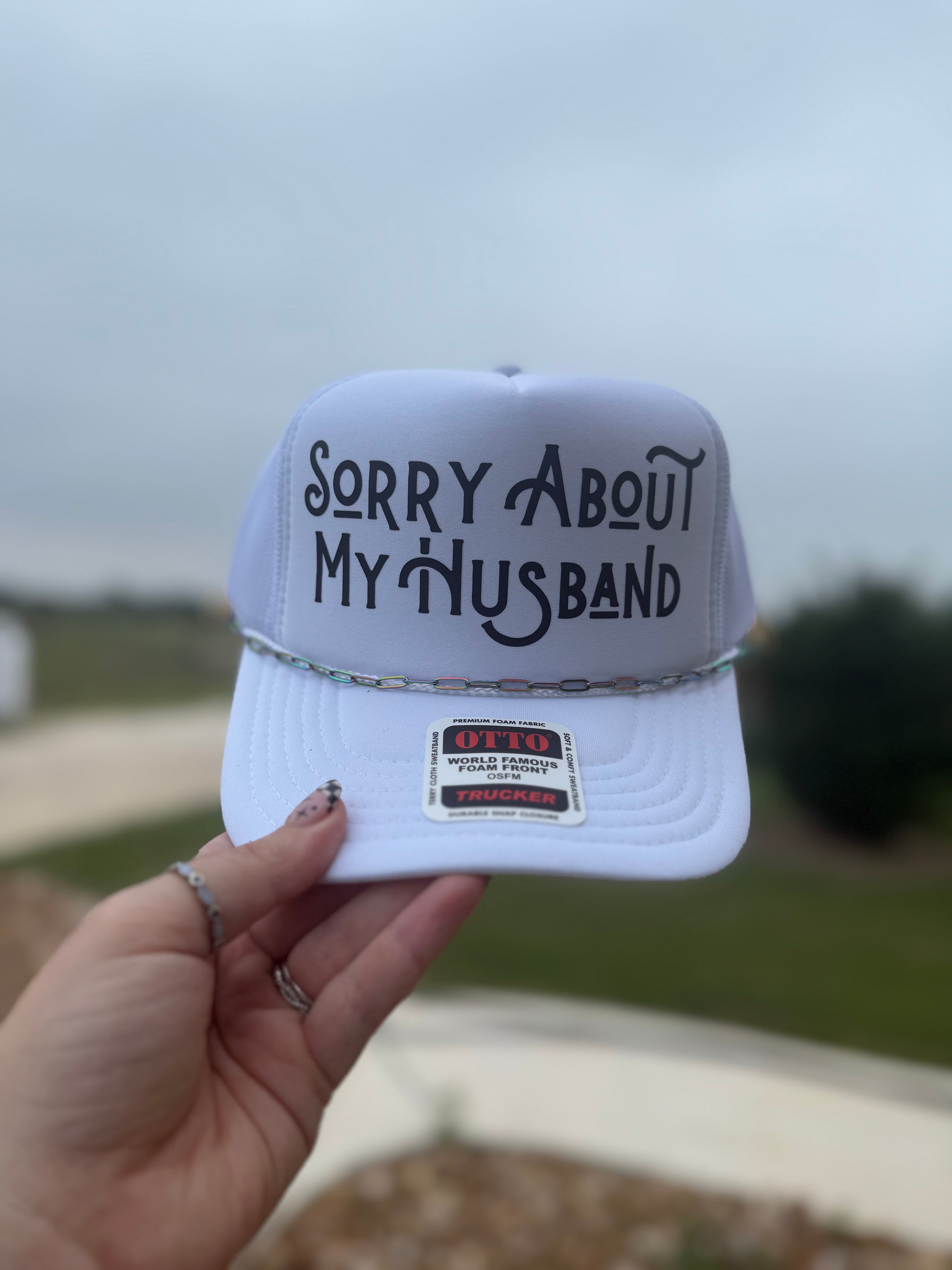 Sorry about my husband Hat