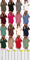 NON V-neck Adult Comfy Set