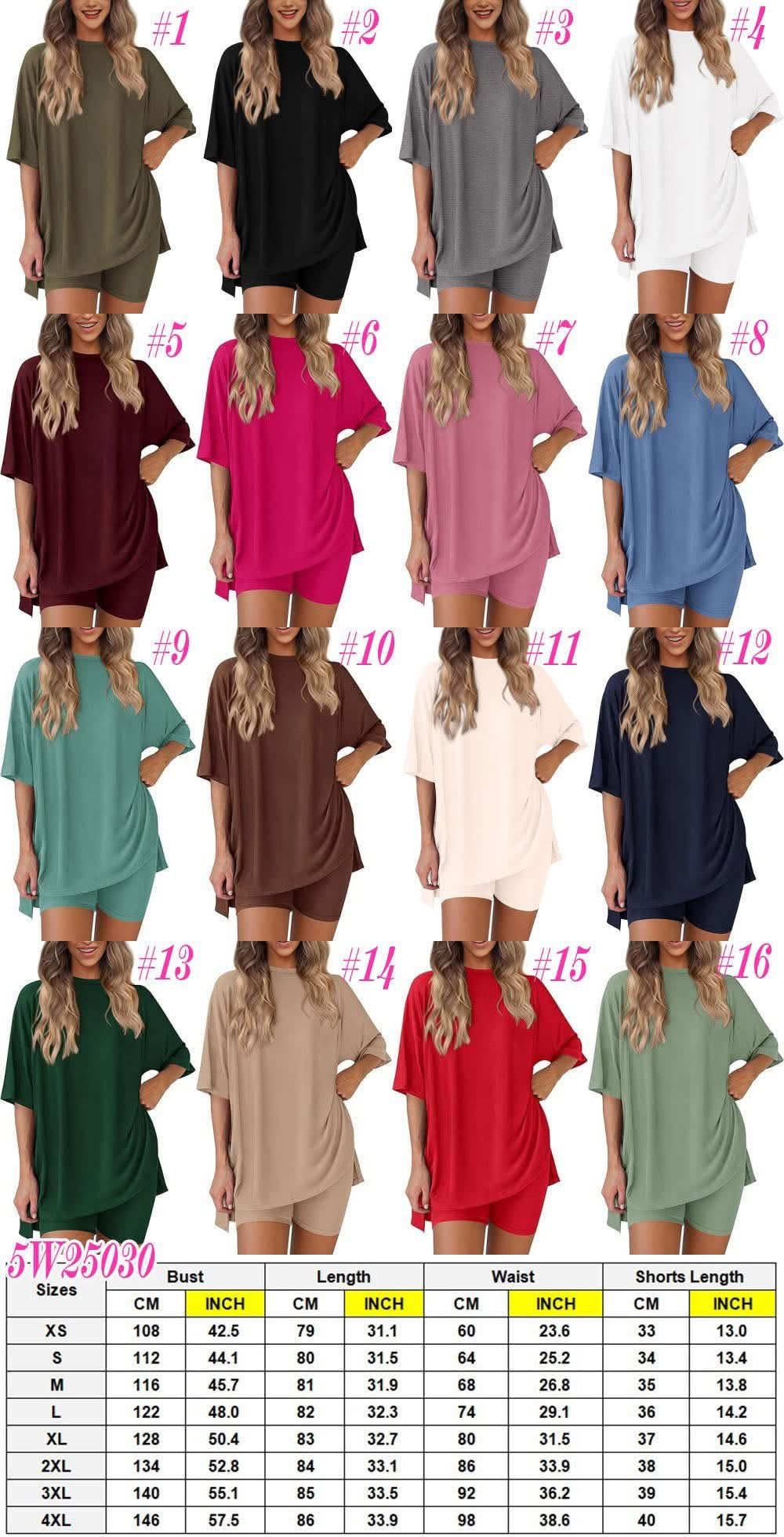 NON V-neck Adult Comfy Set